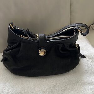 Louis Vuitton XS Shoulder Bag Shawl Monogram Mahina Leather Brown